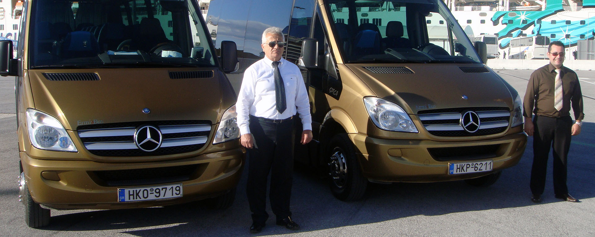 Luxury Minibus Services in Crete