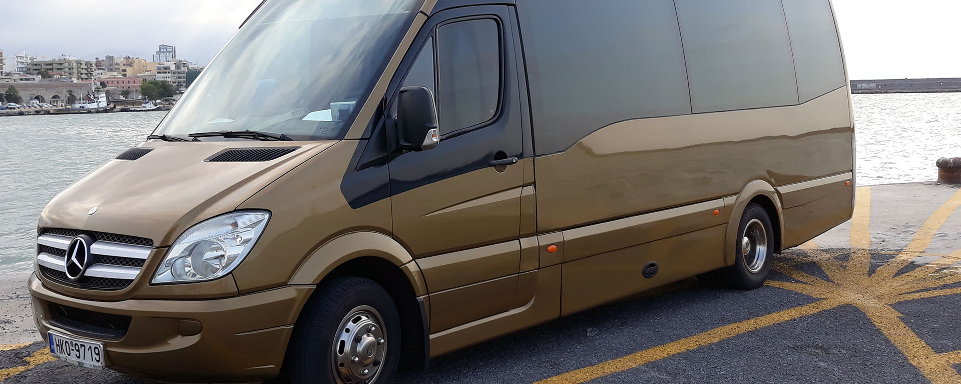Luxury Minibus Services in Crete