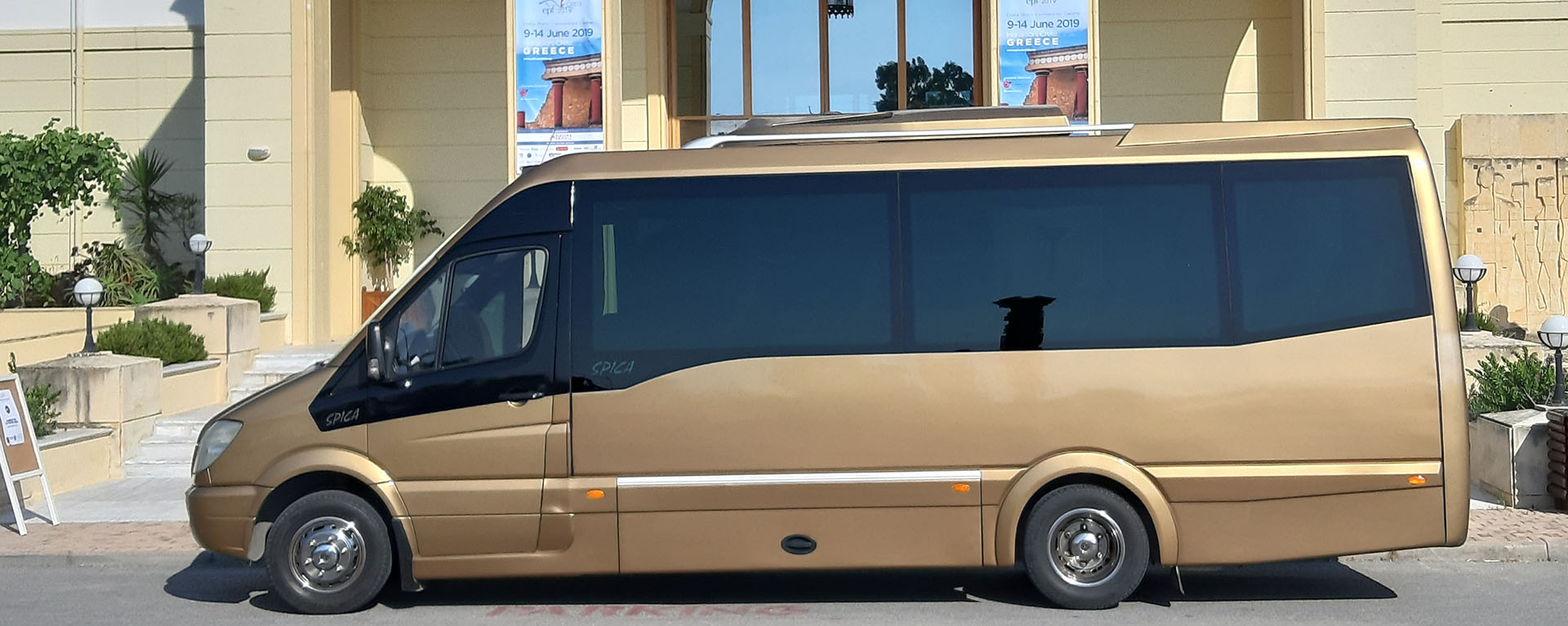 Luxury Minibus Services in Crete