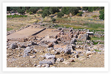 Palace of Zakros ruins
